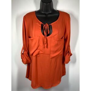 Timing tunic blouse size small